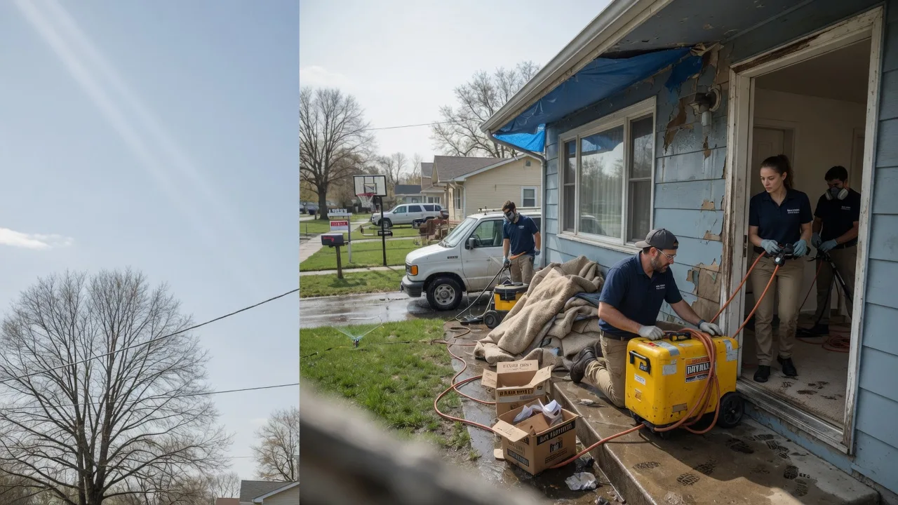 Basement Flood Cleanup in Axtell, TX near me